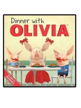 BUNDLE & SAVE 🐷 Dinner WIth Olivia softcover Book